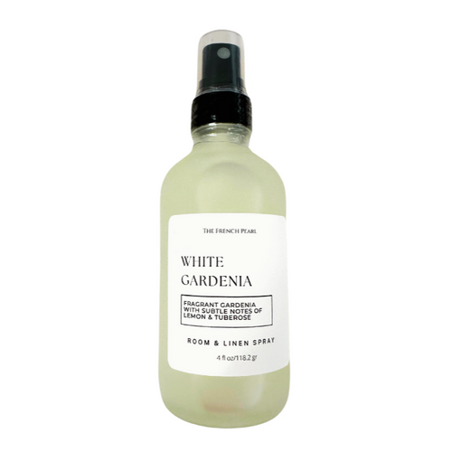 The French Pearl White Gardenia Room & Linen Spray
