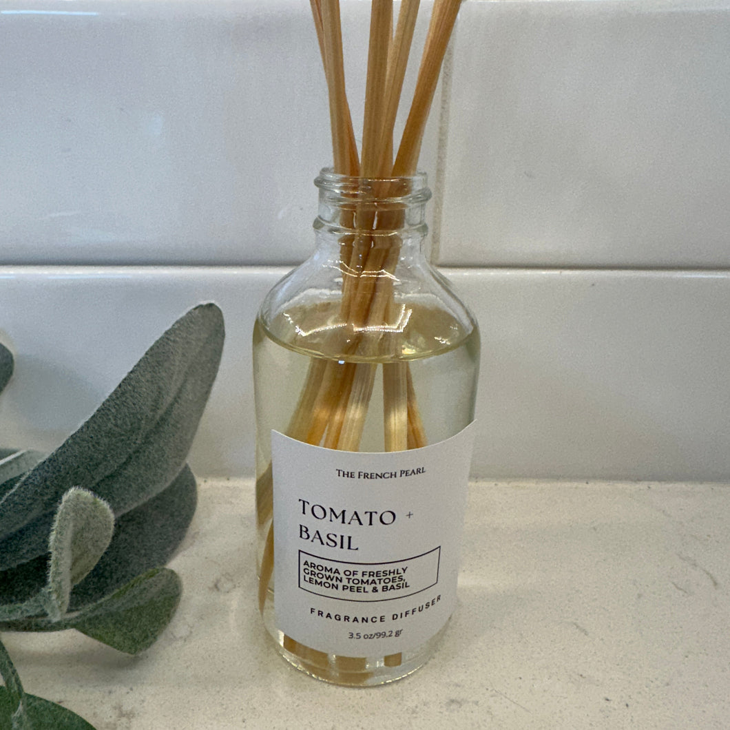 Tomato + Basil  Home Fragrance Reed Diffuser